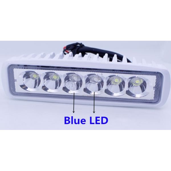 10 - 30VDC Marine LED Light For Boat / Blue White Spreader LED Deck Light