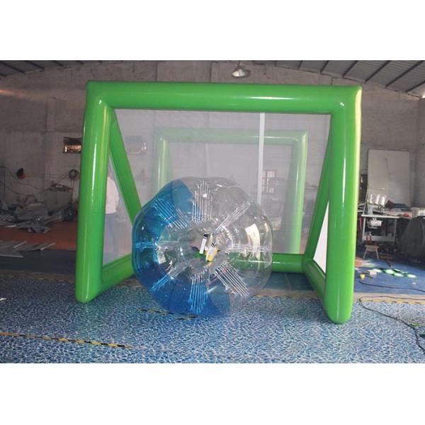 Blue Inflatable Sports Games , 60kg Inflatable Zorb Ball For Grassplot / Snow