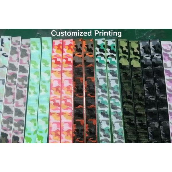 DANSKY Customized Color Single or Double Side Elastic Loop Bulk Hook and Loop Elastic Adjustable Strap for Sport