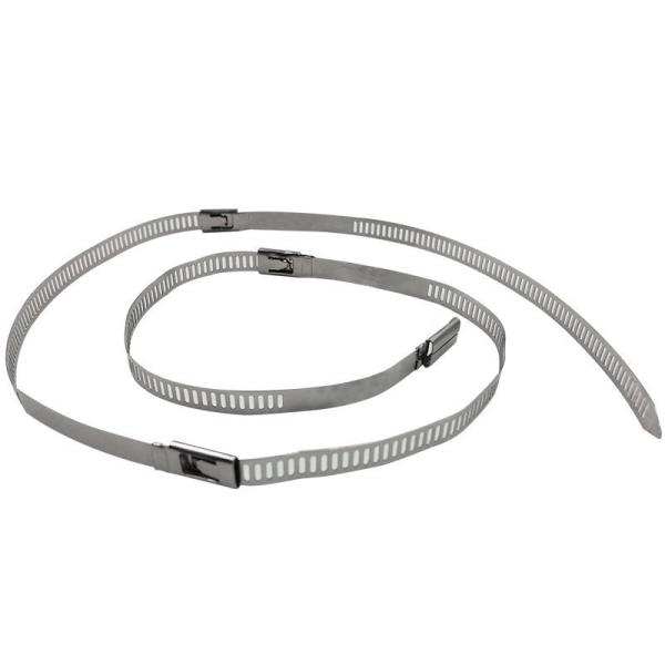 7mm x 200mm Stainless Steel Self-locking Ladder Shape Cable Wire Zip Ties