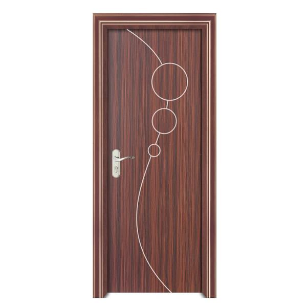 Porte creuse en WPC avec un design élégant et moderne pour les chambres à coucher