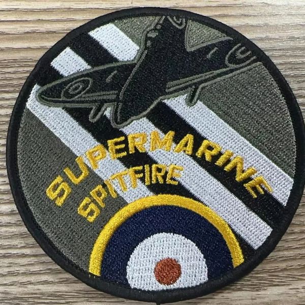 Wholesale 3D Embroidered Patches Sewing Badges Iron  Heat Press Stickers for Clothing