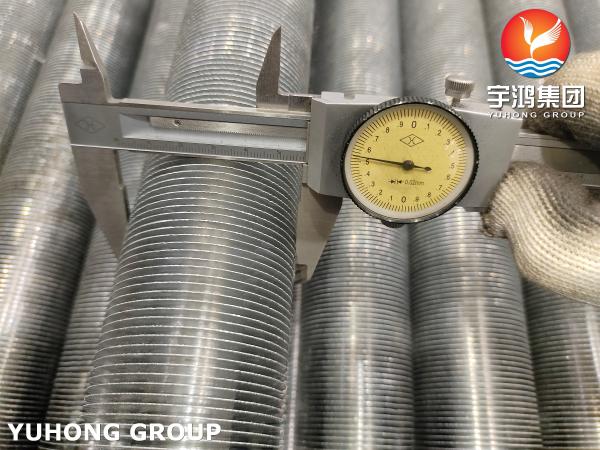 G Type Embedded Fin Tube A1060 A1100 C12200 For Cooler Heater Economizer