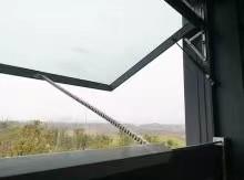 Noise Reduction Aluminum Top Hung Window For Commercial Buildings
