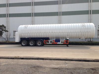 55000L LNG Tanker Semi Trailer With 3 Axles For Liquid Natural Gas