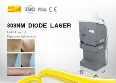 High Safety 808nm Diode Laser , Salon Laser Hair Removal Machine Big Spot Size 12mm*12mm