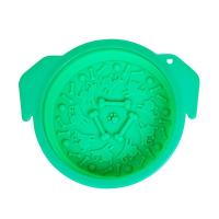 Bol pliant Portable en plein air ventouse coussin de léchage bol de nourriture lente bassin pour chien bol en Silicone pour animaux de compagnie bol pour chien