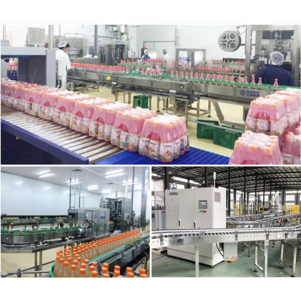 PLC производственной линии Juicer плода контролировал машинное оборудование напитка вкуса разливая по бутылкам