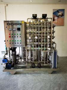 Planta de purificación de agua por ósmosis inversa de acero inoxidable 500L/hora