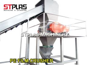 Linha de lavagem do multi filme do PE dos PP da função para esmagar 1000kg/h de