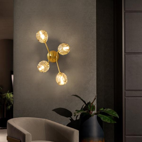 Nordic LED Wall Lamp for Bedroom Bedside Bath Aisle decorative wall lamp(WH-OR-122)