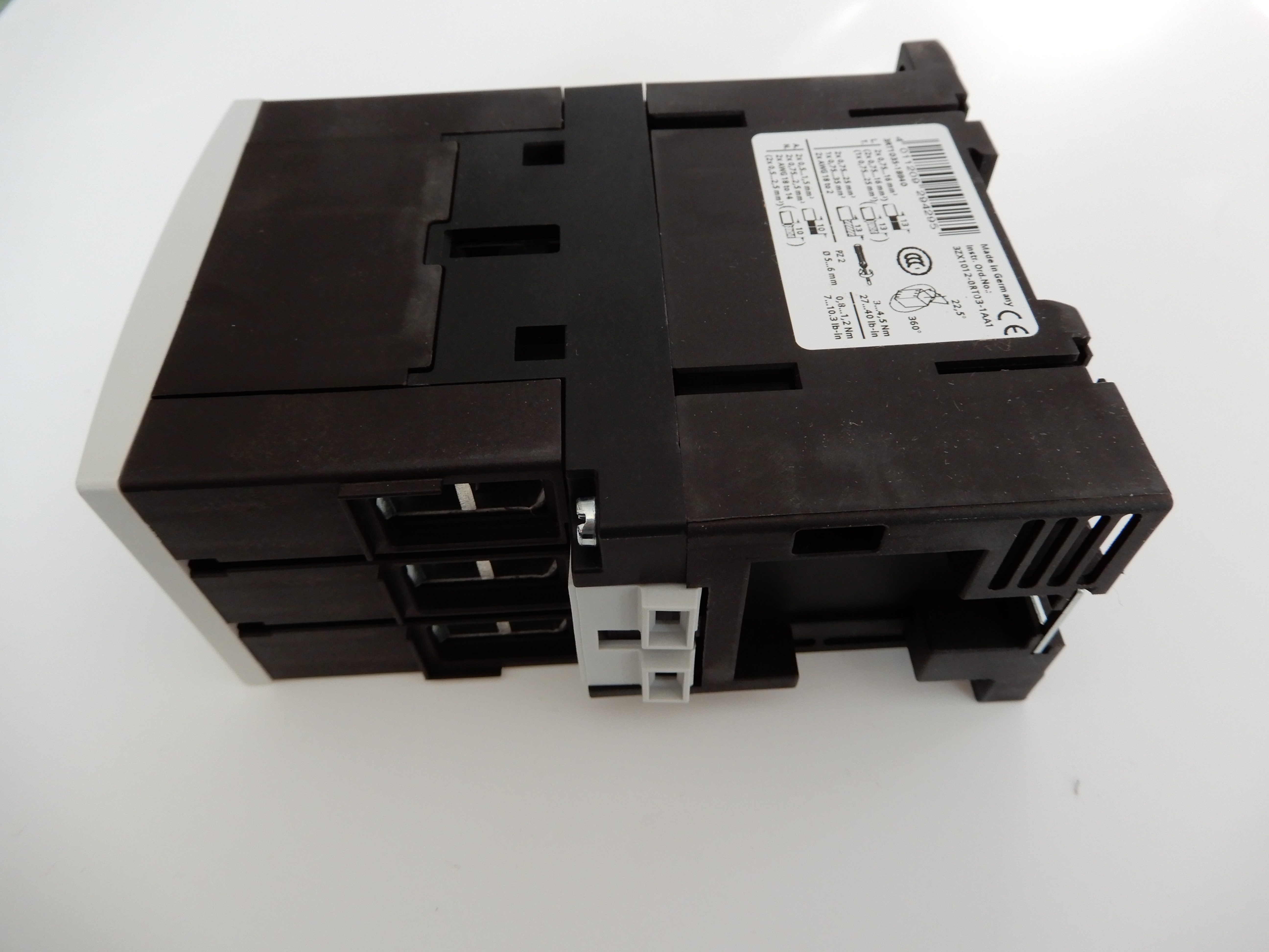00341207-01 Контактор Schutz систем размера S2 частей SCHUETZ 3RT10 24VDC SMT запасных