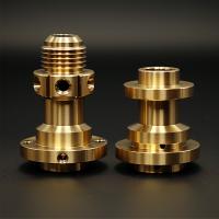 Peças de torneamento de torno CNC sob medida Peças de torneamento de latão CNC