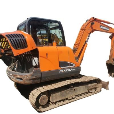 Original Hydraulic Pump Mini Used Doosan DX60 Excavator in Shanghai Made in Korea