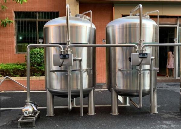 Fully Stainless Steel RO Water Treatment System 10TPH  Water Purifying Machine For Drinking