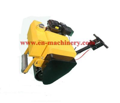 Single Drum Gasoline handheld vibrating road roller small road roller vibratory road roller