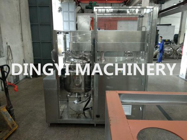 Shower Gel Industrial Vacuum Mixer PLC Control ABB Motor PED / CE Certificated