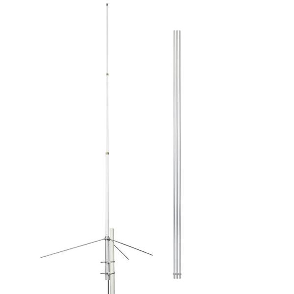 Antenna de duplo pólo de alumínio multibanda para comunicação exterior com elemento de irradiação de Cu