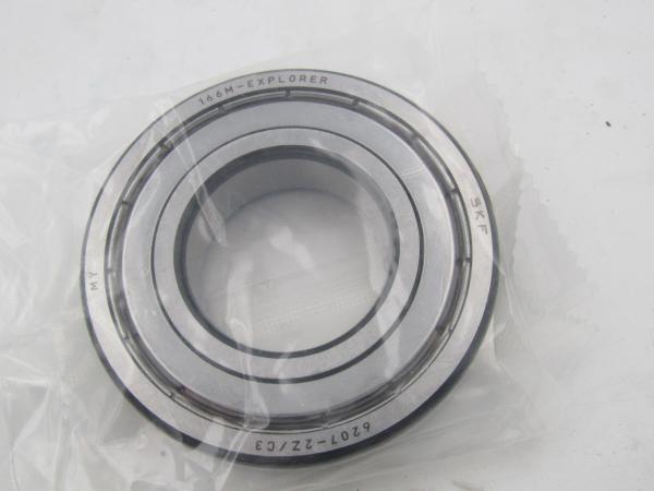 6207-2Z/C3 Deep Groove Ball Bearing Single Row High Speed Withstand Radial Load