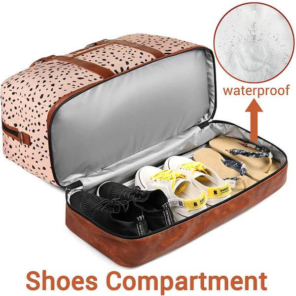 Voyage d'affaires porter sur Tote Voyage sac de week-end avec manche de chariot