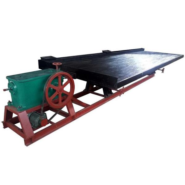 High Recovery Rate Shaking Table Convenient Operation Mineral Concentrating