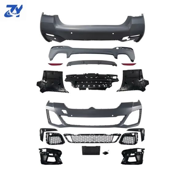 For BMW New 5 Series G30 G38 LCI 530i 535i Surround Sports Front and Rear Bumpers Upgrade Modification Applicable for MT Cars