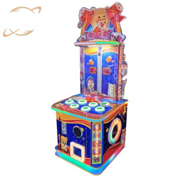 80W Hit The Frog Game Kids Arcade Machine Luxury Steady Appearance