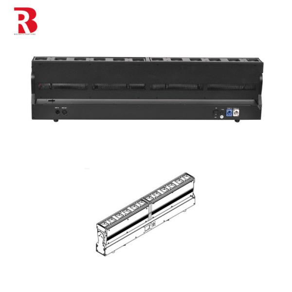 Светодиодный свет 12x40W RGBW 4in1 для музыкальных фестивалей