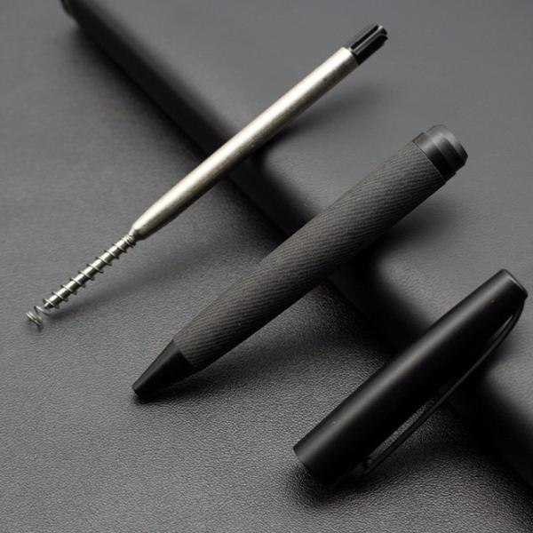 Retractable Twist Metal Ballpoint Pen 1.0mm Fluent Business Signature Pen For Gift