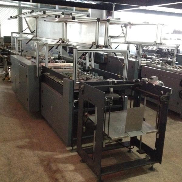 3MM Cardboard Book Paper Processing Machinery Case Making Machine 25Pcs/Min