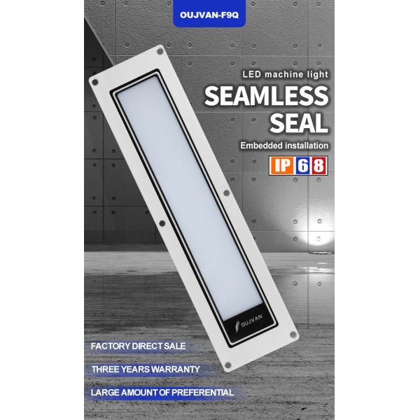 Lampe de travail à LED pour machine antidéflagrante, anti-corrosion, CNC