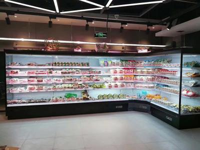 Refrigeradores remotos de Multideck do projeto magro com a válvula da expansão térmica de Danfoss