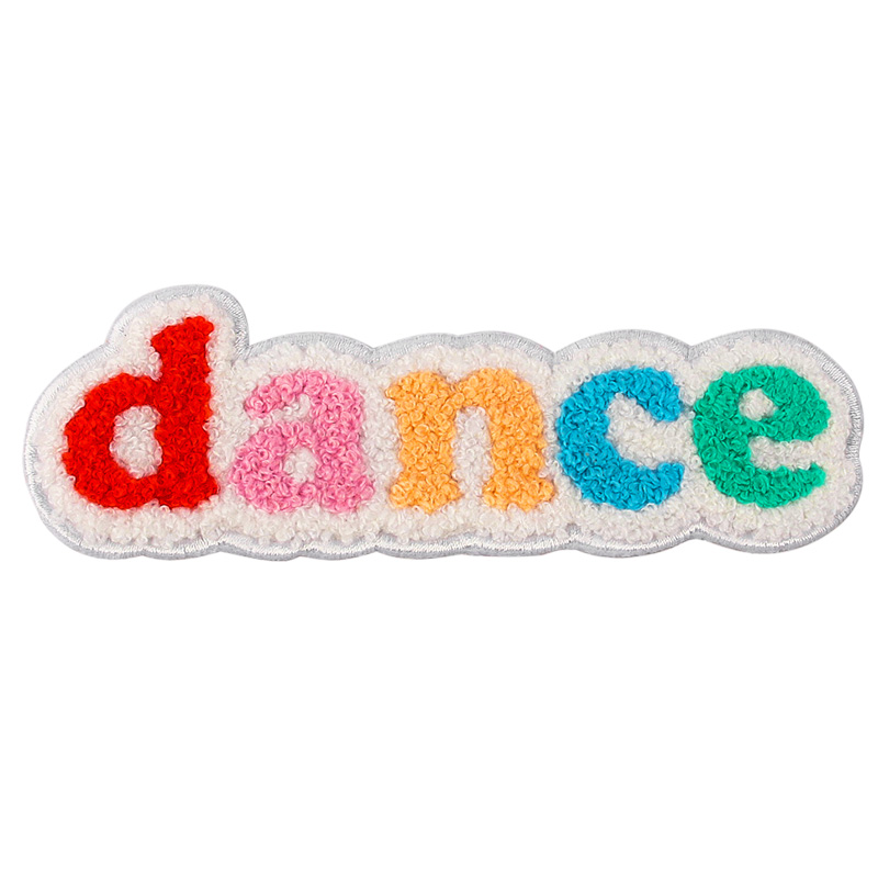 Custom Embroidered Large Patch Designer 3d Embroidery Iron on Chenille Patches for Men's Jackets