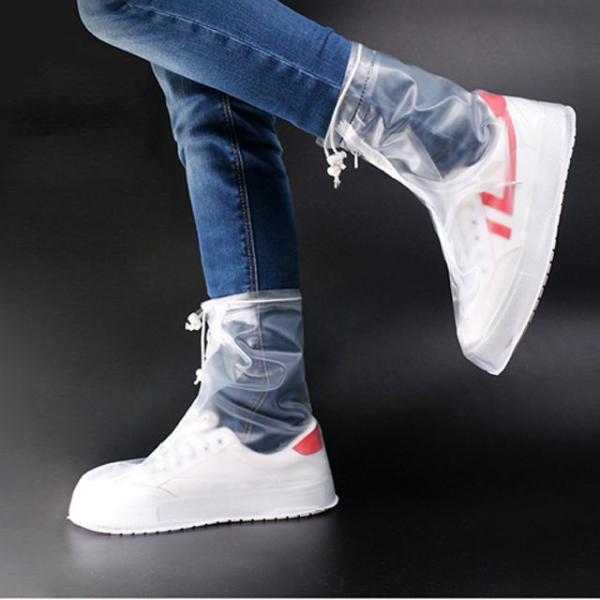 Factory Supply High Quality Reusable Waterproof Shoe Covers With Reflector Anti-Skid Unisex Over Shoes For Rain