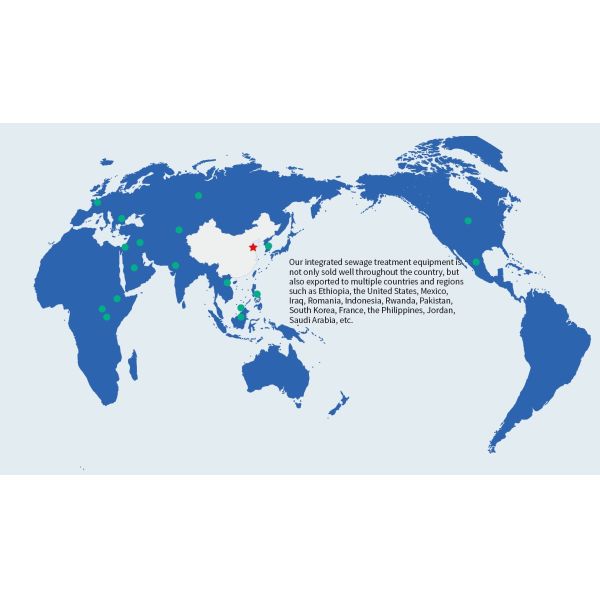 Mobile Containerized Sewage Treatment System with Fast Installation and Easy Transport