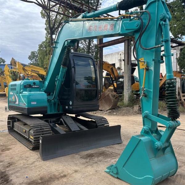 High Reliability Used Kobelco SK75 Excavator 7 Tonne Second Hand Mini Digger