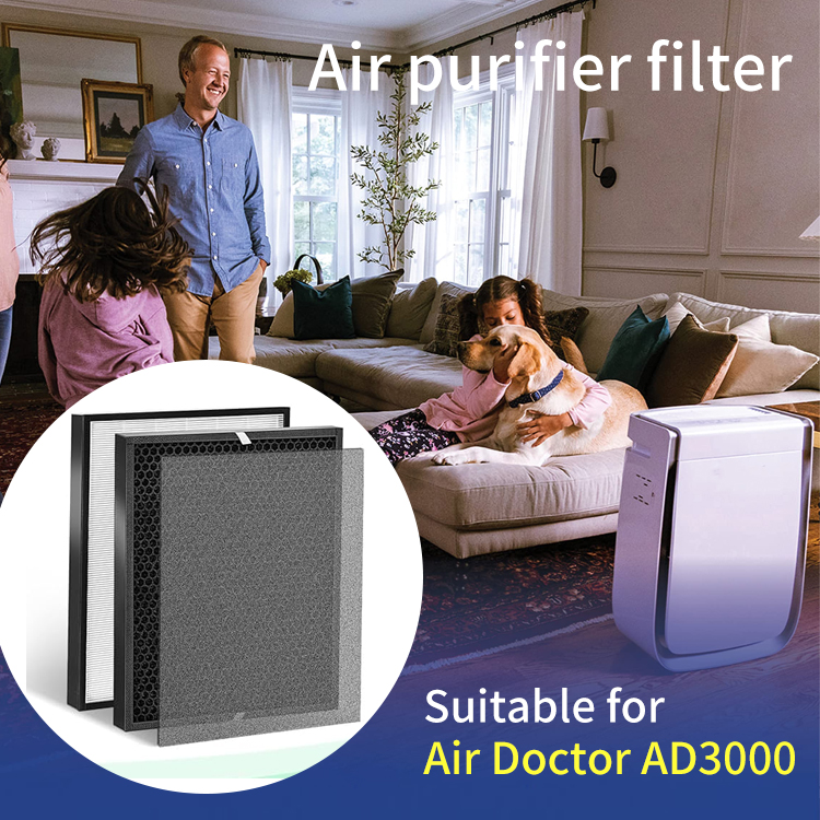 Eco-Friendly Customizable Air Purifier Replacement Carbon Filter with High Efficiency