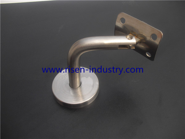stainless steel Handrail bracket wall to rail connector RS306, finishing satin or mirror