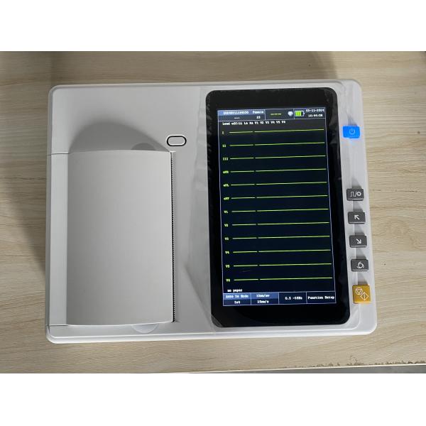 3/6 Channel Electrocardiography Machine High Resolution Thermal Printer Portable Ecg Monitor