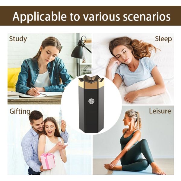Intelligent Portable Aroma Diffuser Anti Tipping Electronic Agarwood Incense Burner