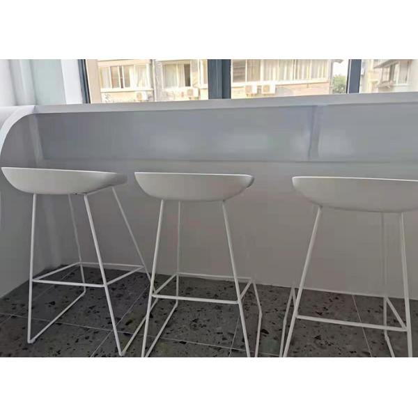 Recycled Nordic Style Tall Bar Stool Chair Home Furnishings 32 Inch