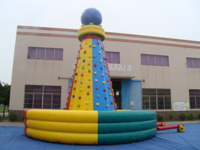 China Factory Outdoor Hot Sale Mobile Inflatable Climbing Wall Inflatable Climbing Tower Inflatable Sport Games for Sale