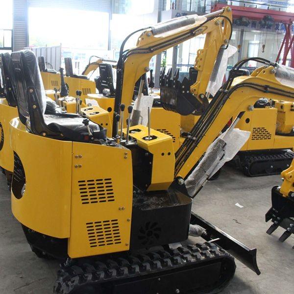 Municipal Engineering 1.7 Ton Mini Excavator Crawler SGS Certification