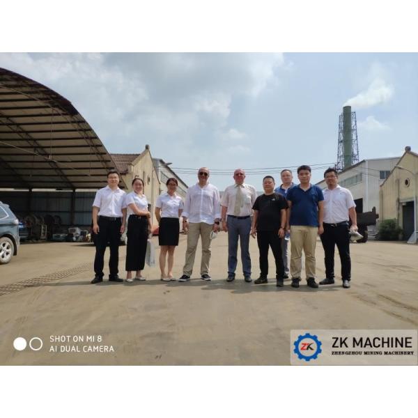 Zinc Oxide Rotary Kiln Calcination Equipment Electric Furnace Ash Recycling