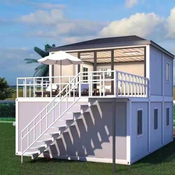 Modern Design Style Luxury Tiny Module Mobile Glass Flat Pack Prefabricated Container House