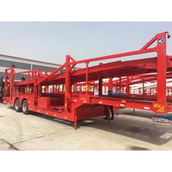 Central Asia Semi Trailer Heavy Duty Car Carrier with ABS Anti-lock Braking System