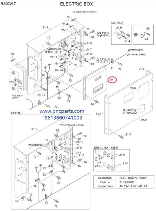 Регулятор R200W-7 MCU 21N6-32410 на Hyundai экскаватор колеса 7 серий