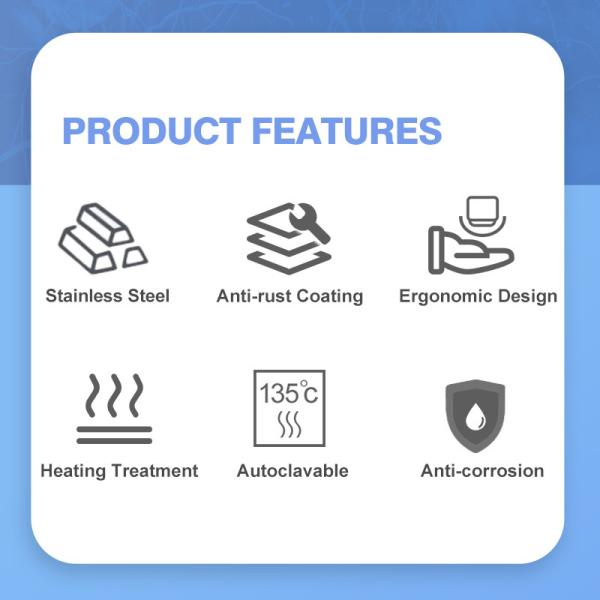 8 штук Стоматологические хирургические инструменты Оральная хирургия Стоматологический корень Минимально инвазивный экстракция зуба Экстракция лифт