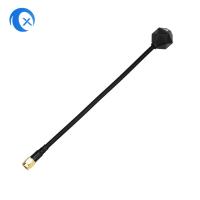 Antenne de drone FPV à longue portée 2DB à gain élevé avec connecteur mâle SMA 4.9GHz/5.8GHz avec RG141