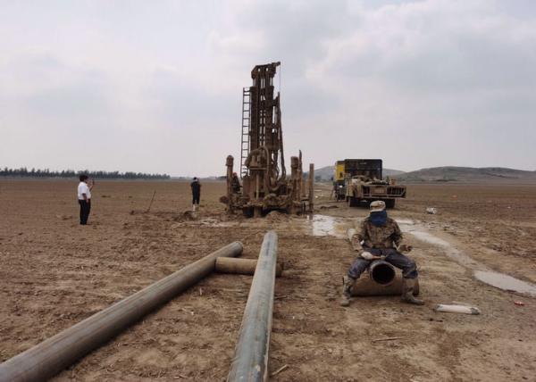 200m Hydraulic Water Well Drilling Machine Unique Top Head Drive Design